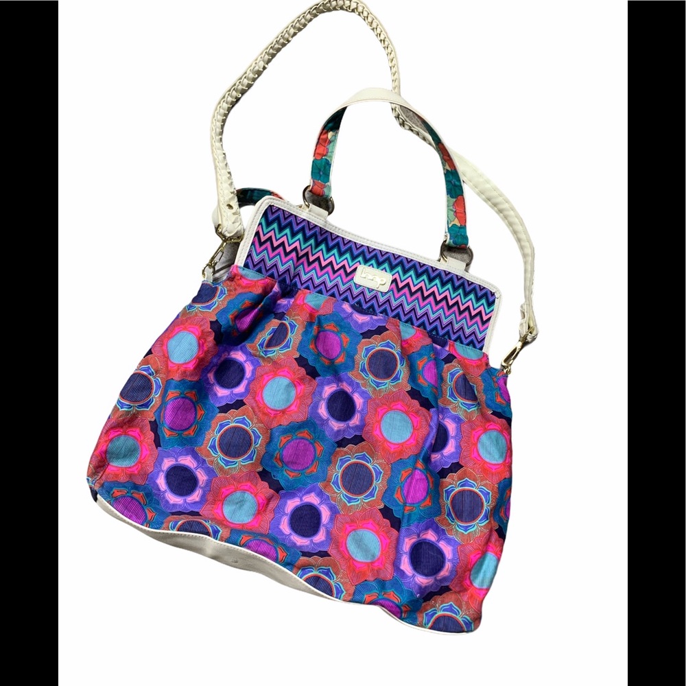 Vintage Loop Purse Baliwood Bright Colors